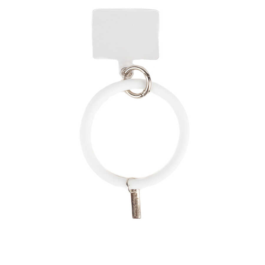 Zore Hanger 01 Telefon Tutucu El Askısı Bileklik Beyaz