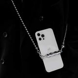 Zore İP03 Cep Telefonu Boyun Askısı Metal Zincir Gümüş