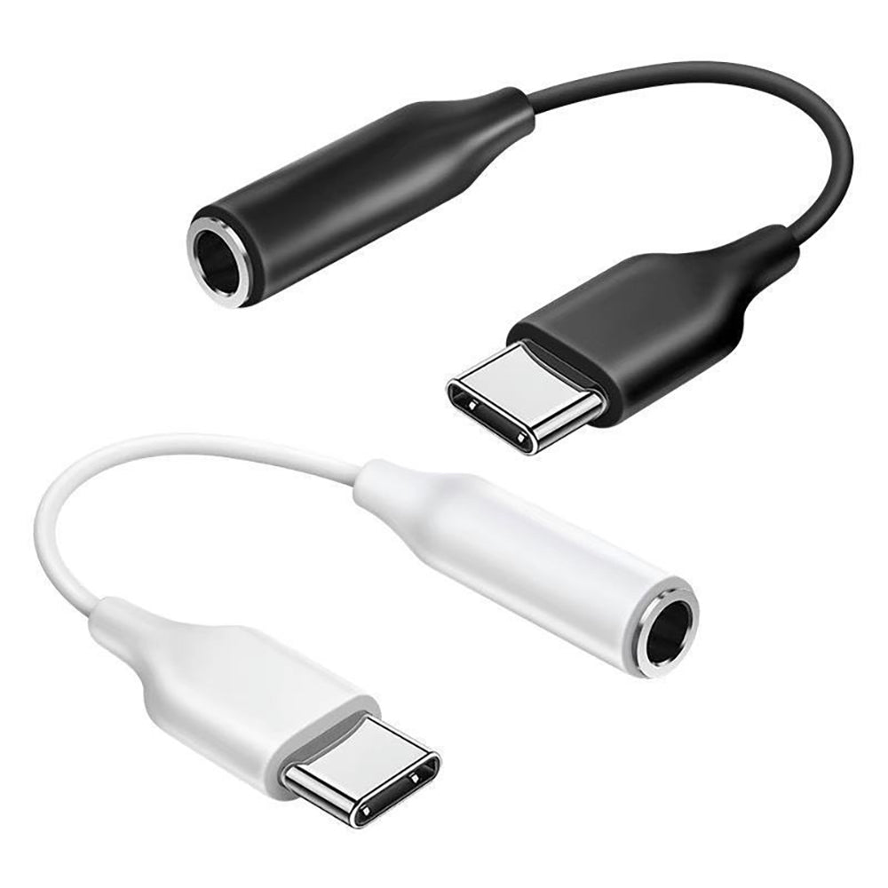 Zore JH-048 Type-C to 3.5mm Aux Çevirici Ses Adaptörü Beyaz