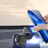 Zore K007 Eko 360 Derece Dönebilen Vakum Özellikli Magnetik Telefon Tutucu Siyah