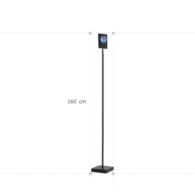 Zore K160LZ Ayaklı Işık Kaynağı Siyah