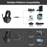 Zore Onikuma K20 RGB Oyuncu Kulaklığı 3.5mm Siyah
