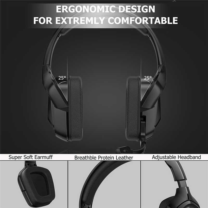 Zore Onikuma K20 RGB Oyuncu Kulaklığı 3.5mm Siyah