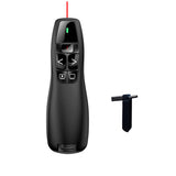 Zore K400 Wireless Presenter Kablosuz Uzaktan Kumandalı Lazer Sunum Kalemi Siyah