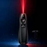 Zore K400 Wireless Presenter Kablosuz Uzaktan Kumandalı Lazer Sunum Kalemi Siyah