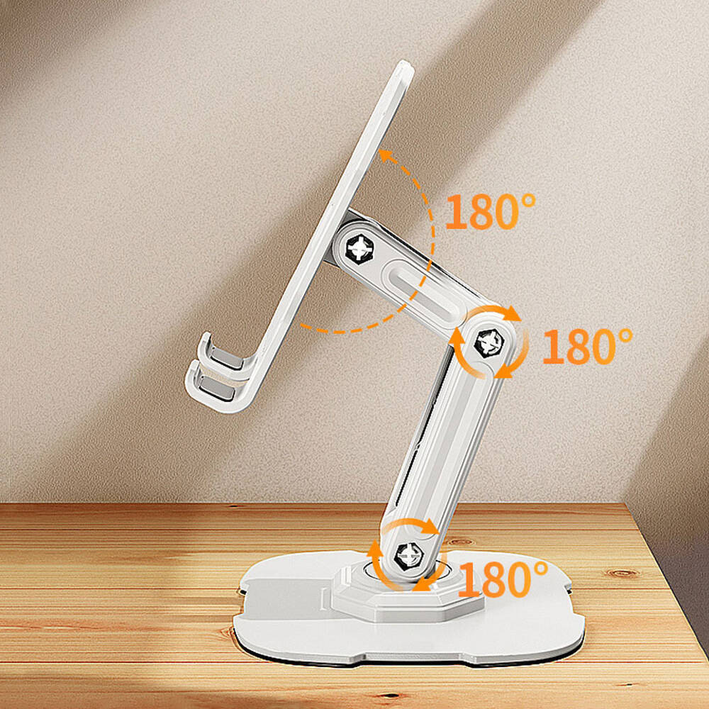 Zore L23 Dönebilen Başlıklı Telefon Ve Tablet Standı Sarı