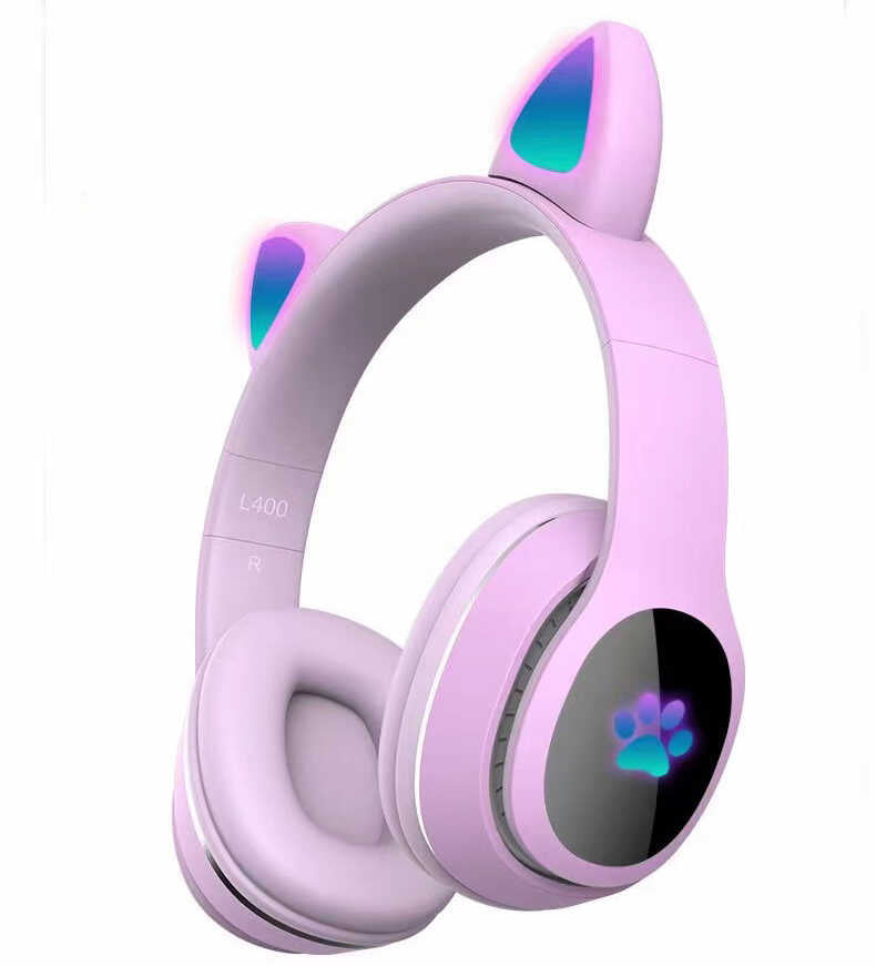 Zore L400 Bluetooth Kulaklık Mor