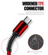 Zore LC93 3 in 1 Usb Kablo Kırmızı