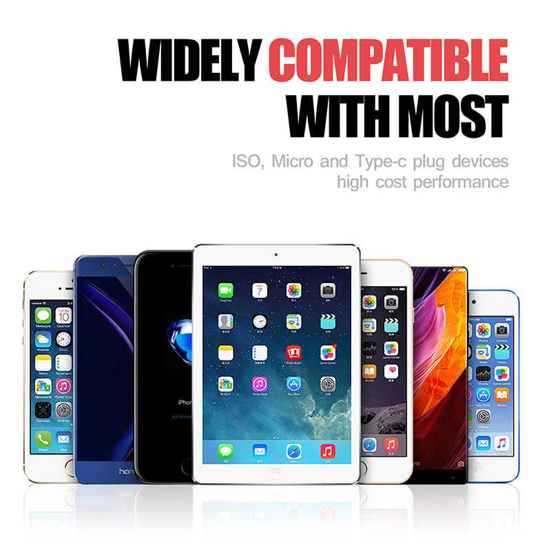 Zore LC93 3 in 1 Usb Kablo Siyah