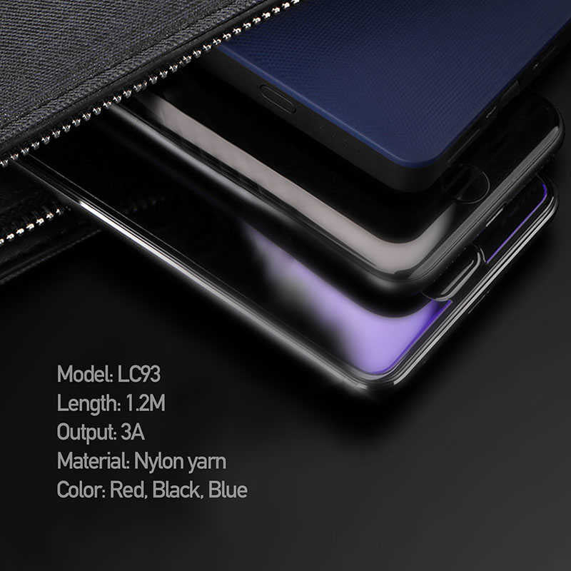 Zore LC93 3 in 1 Usb Kablo Kırmızı