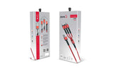 Zore LC93 3 in 1 Usb Kablo Kırmızı