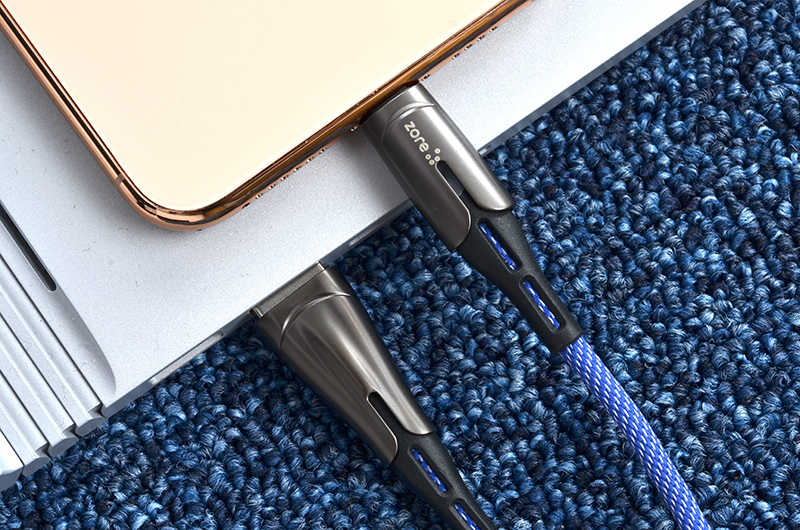 Zore Lightning Focus Usb Kablo Siyah
