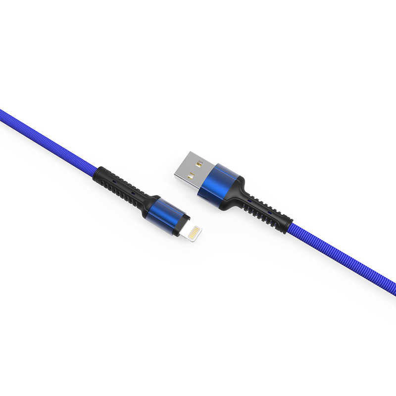 Zore LS64 Lightning Usb Kablo Mavi