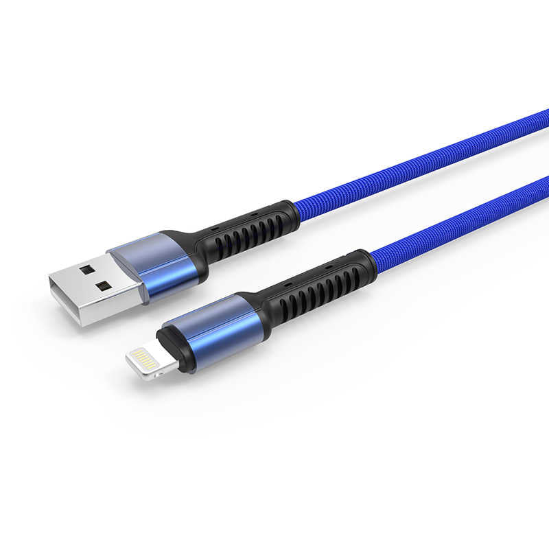 Zore LS64 Lightning Usb Kablo Mavi
