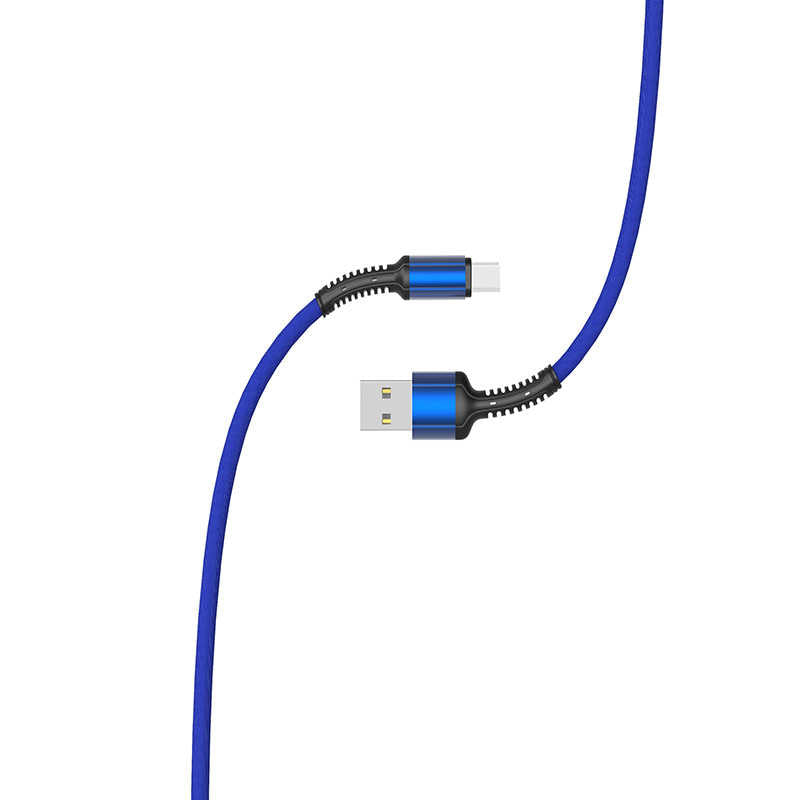 Zore LS64 Micro Usb Kablo Mavi