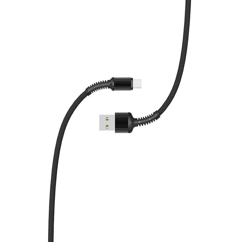 Zore LS66 Micro Usb Kablo Gri