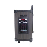 Zore LT-910 Dijital LED Göstergeli FM Radyolu Mikrofonlu Gitar Girişli TWS 10 inç Stereo Bass Kablosuz Karaoke Hoparlör Siyah