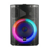 Zore LT-917 Mikrofonlu RGB Işıklı Kumandalı Stereo Bass Kablosuz TWS Karaoke Hoparlör Speaker Siyah