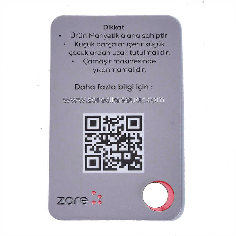 Zore Magnetik Kulaklık Kablo Düzenleyici Siyah