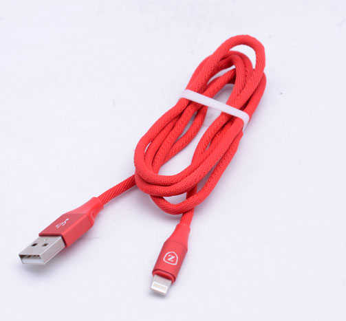Zore Metal Uçlu Lightning Usb Kablo Kahverengi