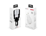 Zore Metro Serisi ZR-TC01 Lightning 2 in 1 Şarj Seti Beyaz