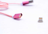 Zore Metal Manyetic Uçlu Lightning Usb Kablo Siyah