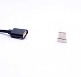 Zore Metal Manyetic Uçlu Lightning Usb Kablo Gri