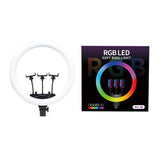 Zore MJ-56 Uzaktan Kumandalı 21 inç Işıklı Telefon Tutucu Ring Light Siyah