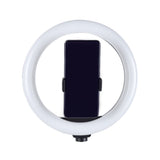 Zore MJ20 RGB Light 8 inç Işıklı Telefon Tutucu Ring Light Siyah