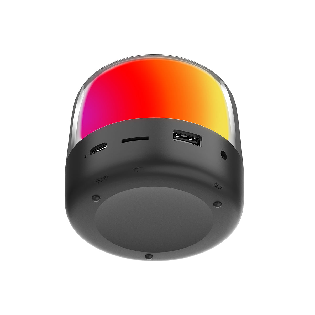 Zore NBY225 Ayarlanabilir RGB Işıklı Bluetooth Hoparlör Speaker Siyah