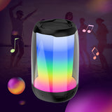 Zore NBY8893A Ayarlanabilir RGB Işıklı Bluetooth Hoparlör Speaker Siyah