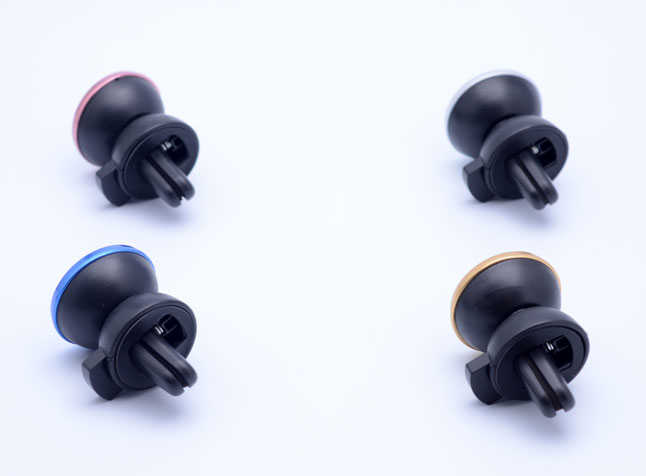 Zore New Magnetic Air Vent Mount Araç Telefon Tutucu Gold