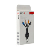 Zore OKS 3 in 1 Usb Kablo Siyah