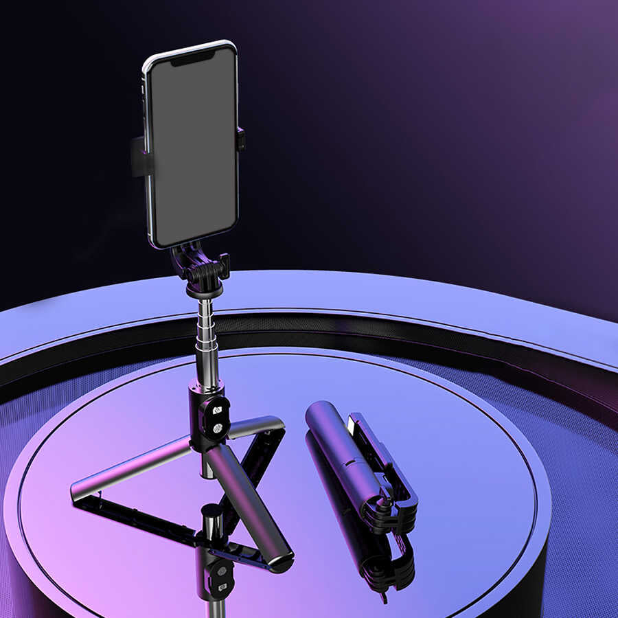 Zore P20H Çok Fonksiyonlu Selfie Çubuğu Beyaz