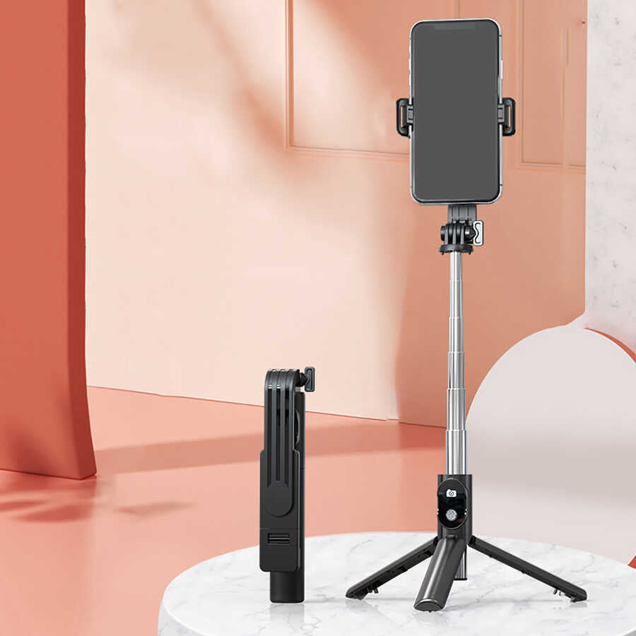 Zore P20H Çok Fonksiyonlu Selfie Çubuğu Beyaz