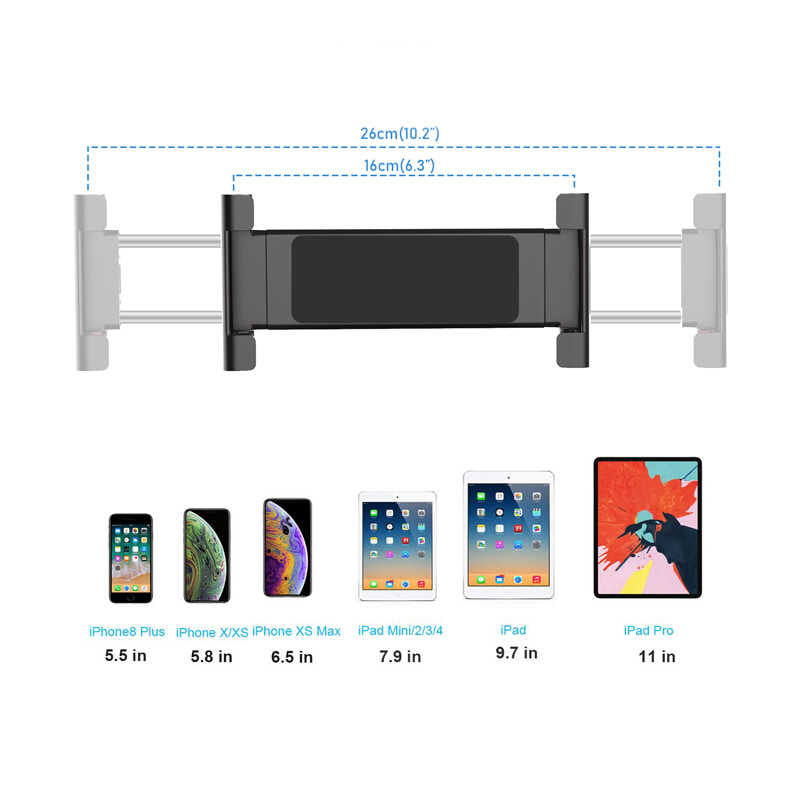 Zore PB-45S Tablet Telefon Standı Siyah