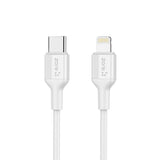 Zore Play Serisi PL08 Type-C to Lightning 2in1 PD Seyahat Şarj Aleti 20W Beyaz