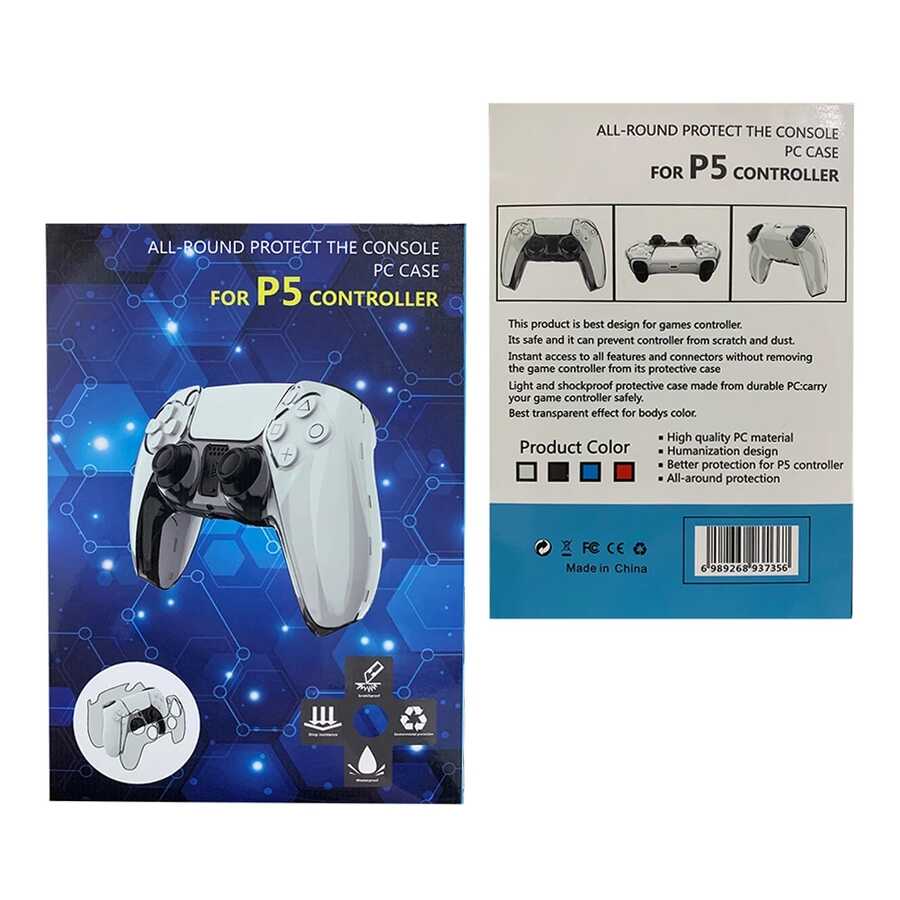 Zore Playstation 5 Oyun Kolu Sert Koruyucu Kılıf Siyah