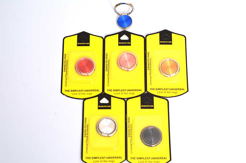 Zore RNG-08 Ring Telefon Yüzük Tutucu Aparat Mavi