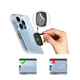 Zore RNG-27 Ring Telefon Yüzük Tutucu Aparat Siyah