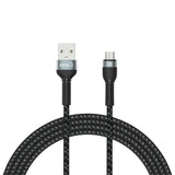 Zore Shira Serisi Micro USB Kablo 2m Siyah