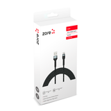 Zore Shira Serisi Micro USB Kablo 3m Siyah