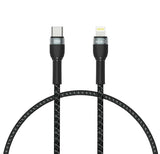 Zore Shira Serisi Type-C to Lightning PD Kablo 30cm Siyah