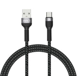 Zore Shira Serisi Type-C USB Kablo 1m Siyah