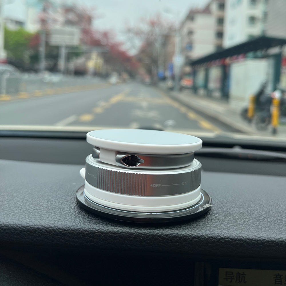 Zore T28 Vakum Özellikli 360 Derece Dönebilen Magnetik Telefon Tutucu Siyah