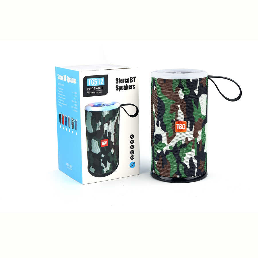 Zore TG-512 Bluetooth Speaker Hoparlör Mavi