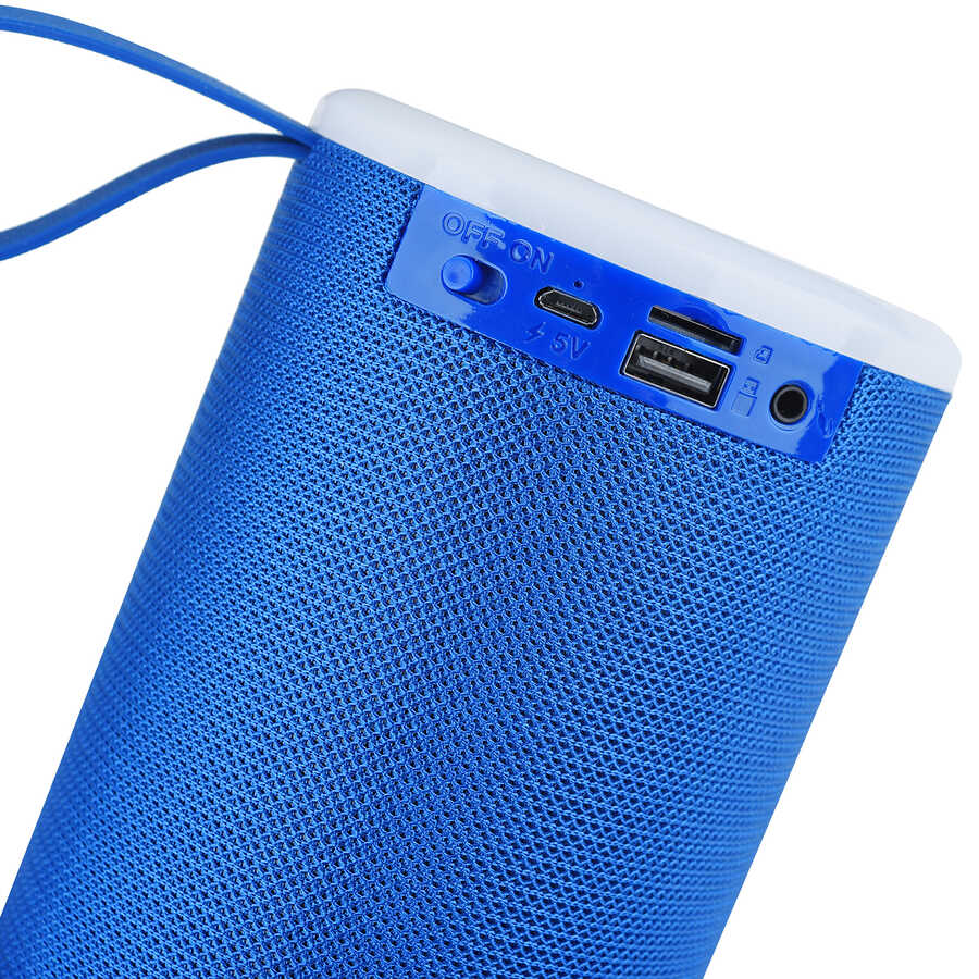 Zore TG-512 Bluetooth Speaker Hoparlör Mavi