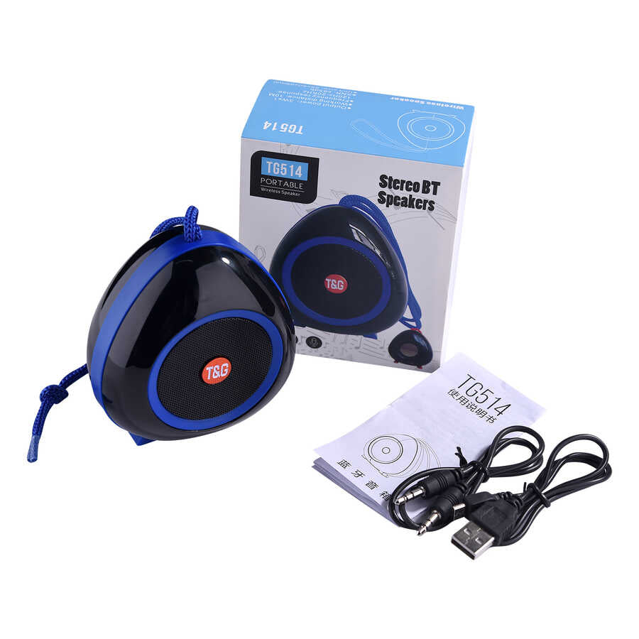 Zore TG-514 Bluetooth Speaker Hoparlör Beyaz