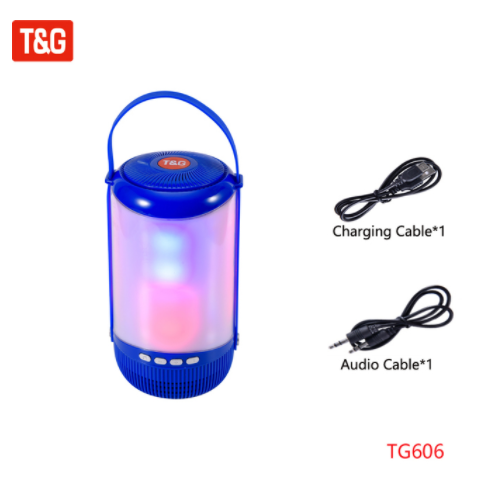 Zore TG-606 Bluetooth Speaker Hoparlör Kırmızı