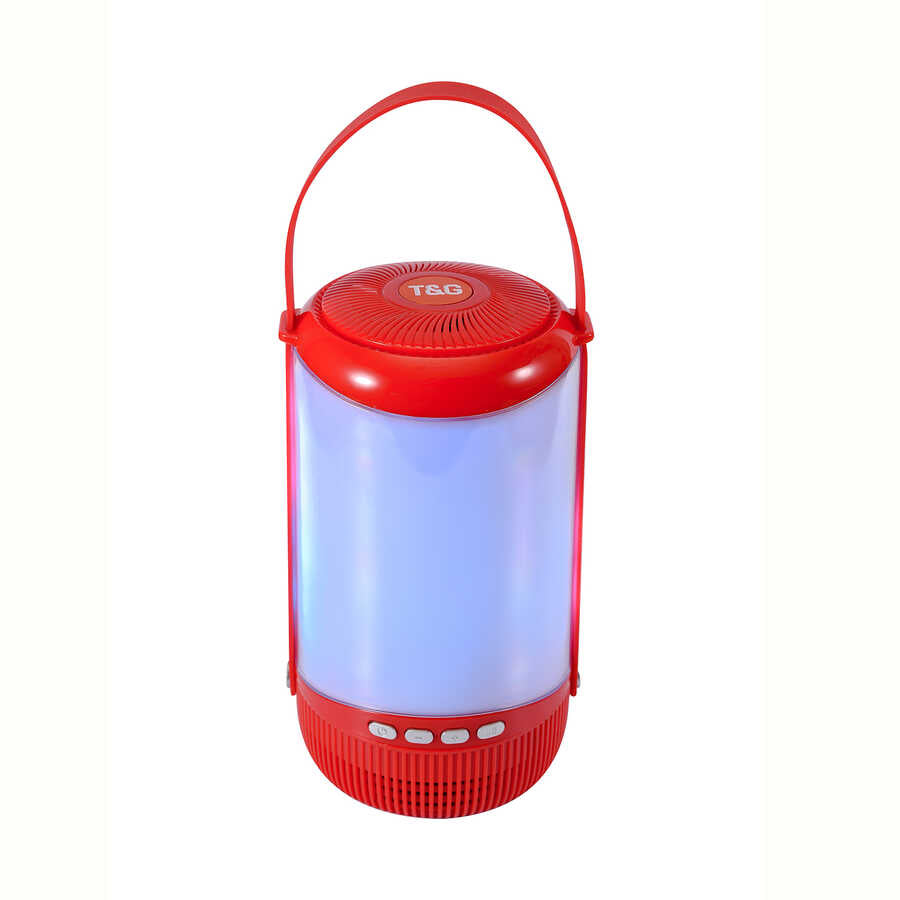 Zore TG-606 Bluetooth Speaker Hoparlör Kırmızı
